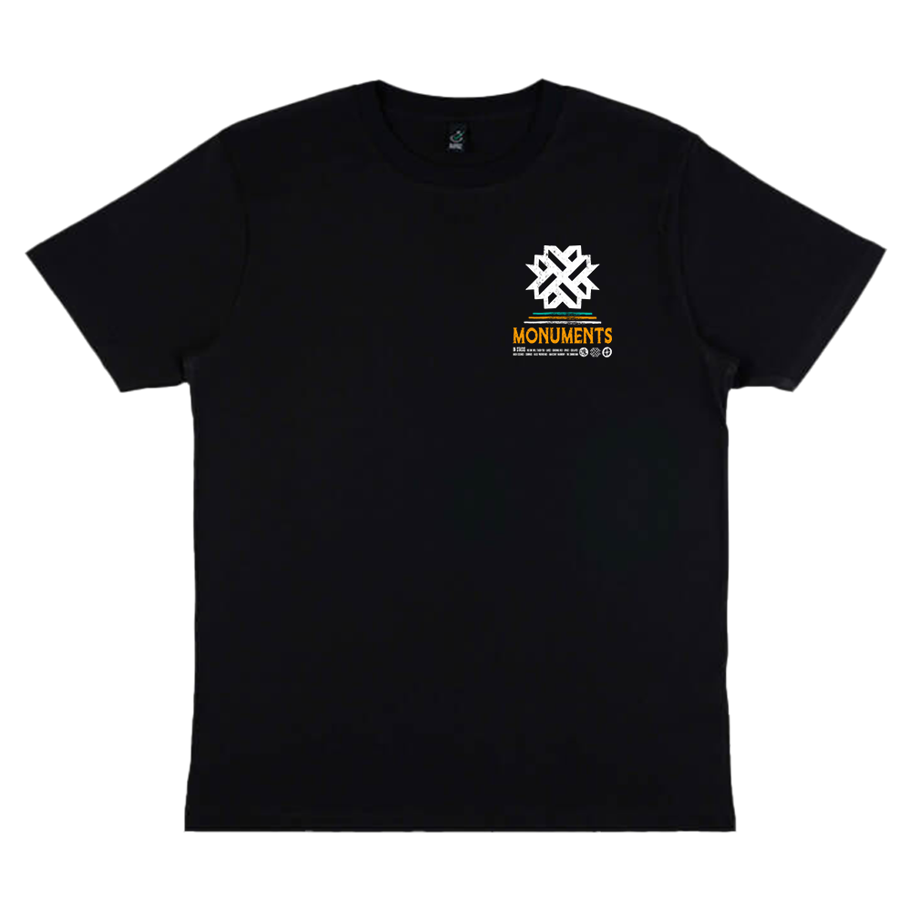 Deconstructed Emblem T-Shirt - Black image 0
