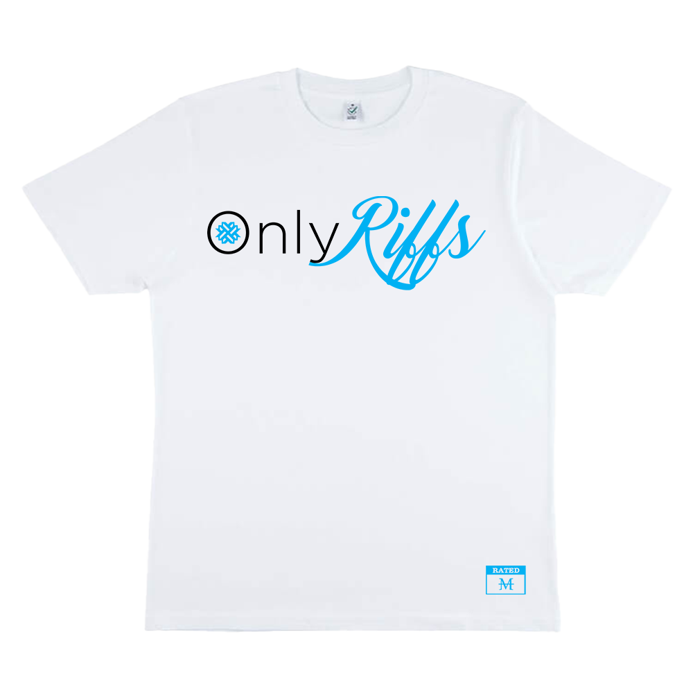 Only Riffs T-Shirt - White (Soft Style) image 0