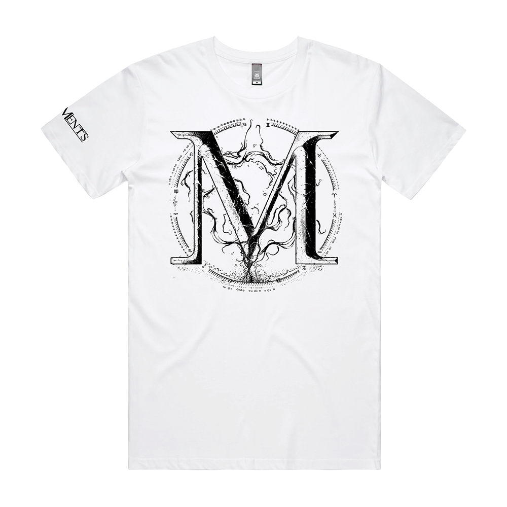 Temple Tee - White/Black image 0