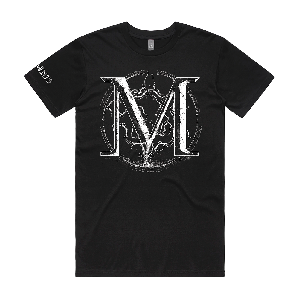 Temple Tee - Black/White image 0