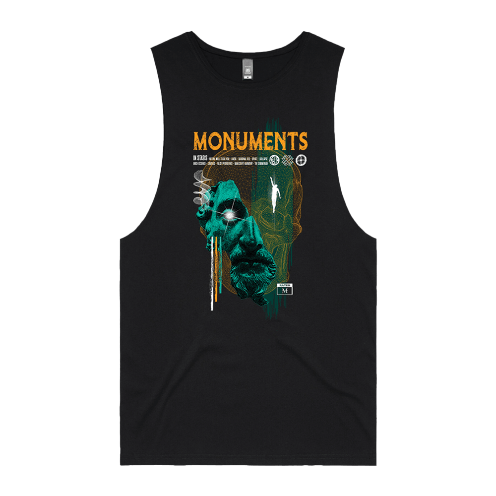 In Stasis Tank Top - Black image 0