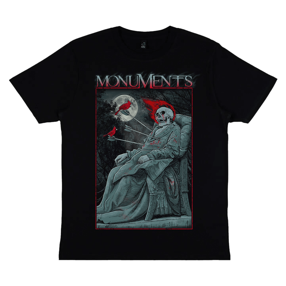 The Cardinal T-Shirt - Black (Heavy Cotton) image 0